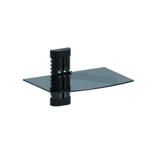Revez STB / DVD / Receiver Wall Mounted Glass Shelf | REVEZ STB SHELF