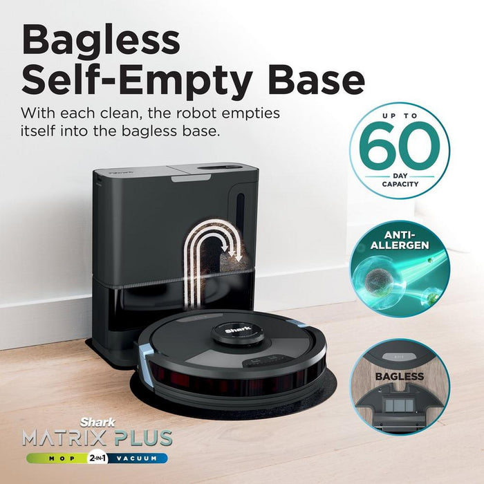 Shark Matrix Plus 2-in-1 Self-Empty Robot Vacuum & Mop || RV2620WAUK