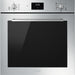 SMEG Oven Smeg Cucina 60cm Built-In Single Oven, Thermo-ventilated, Vapor Clean - Stainless steel | SMG SF6400TVX IRWINS MEGASTORE