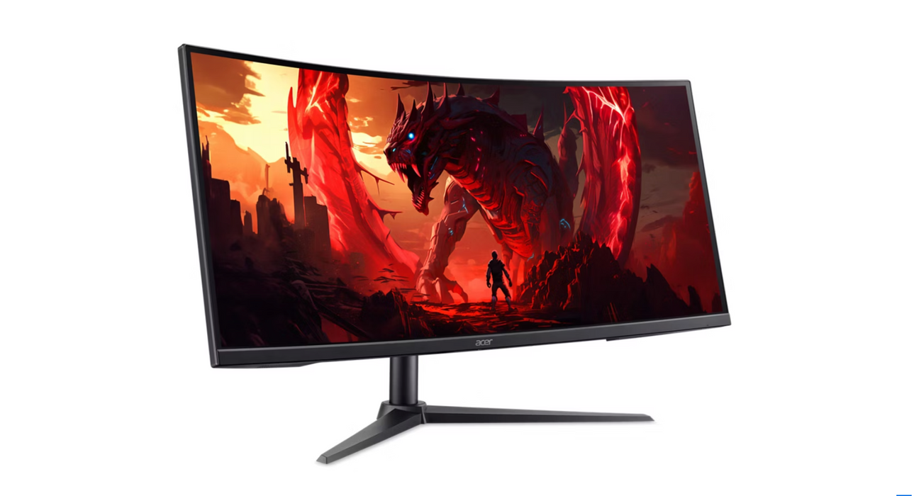 Acer NITRO XZ0 34" UltraWide Quad HD 200Hz Curved Gaming Monitor - Black | UM.CX0EE.017