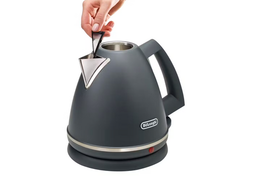 DELONGHI Argento Silva Cordless Kettle - Grey | KBX3016.GY