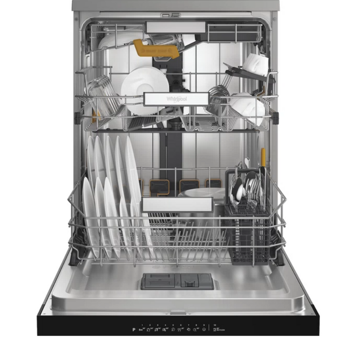 Whirlpool Freestanding Dishwasher - Inox Colour | W8FHP51XUK