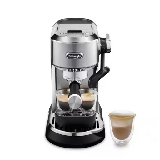 DELONGHI Dedica Maestro Plus Coffee Machine - Silver | EC950.M