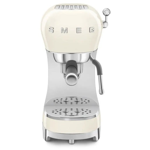 SMEG Espresso Coffee Machine - Cream | ECF02CRUK