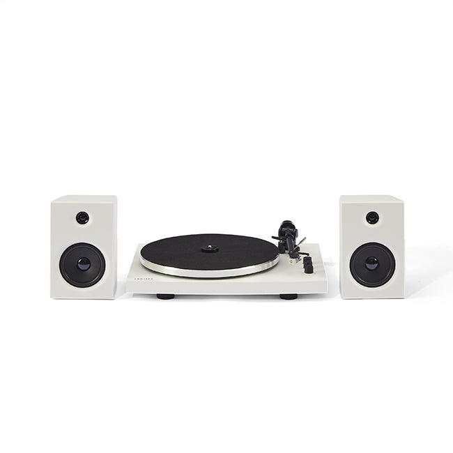 Crosley Bluetooth Record Player with External Speakers - White | EDL T150C-WH4