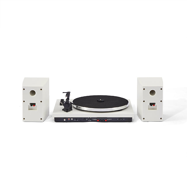 Crosley Bluetooth Record Player with External Speakers - White | EDL T150C-WH4