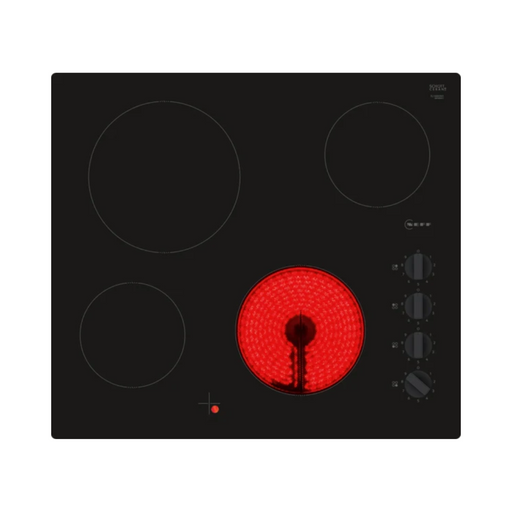 Neff N 30 Electric Hob 60cm - Black | BSH T16NKE0L
