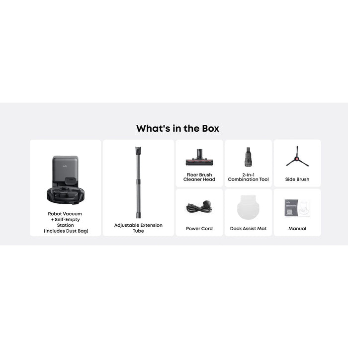 Eufy Robot Vacuum and Stick Vac 3 in 1 E20 |  T2070G10