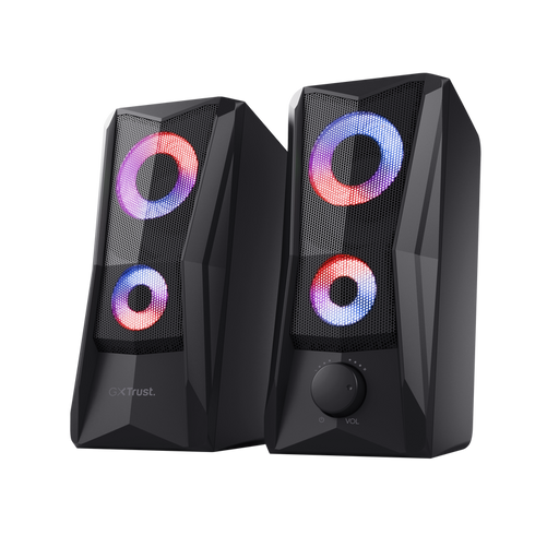 Trust GXT 606 Javv Compact Speaker Set 2.0 RGB Illuminated - Black | T25108