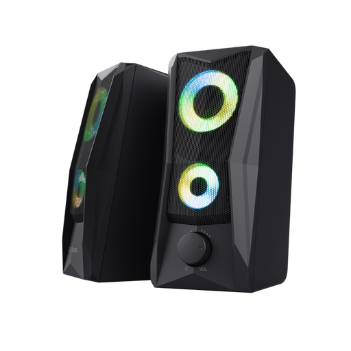 Trust GXT 606 Javv Compact Speaker Set 2.0 RGB Illuminated - Black | T25108