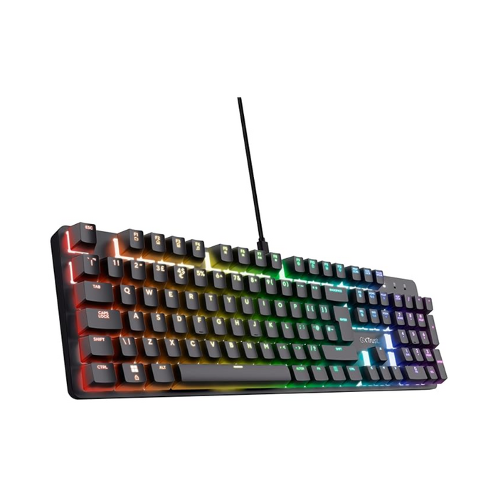 TRUST GXT 871 Zora Mechanical Keyboard UK Layout | T25680
