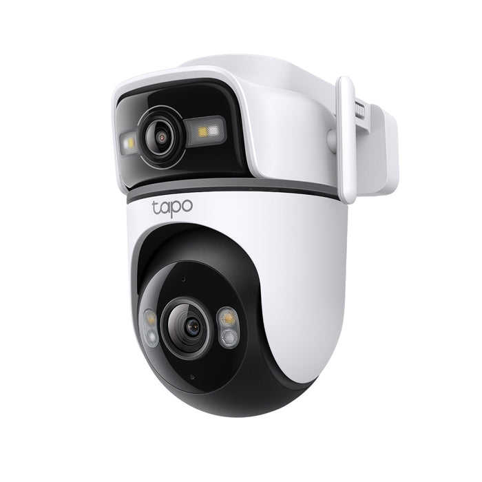 TP-Link Tapo TC47 2K Dual-Lens Outdoor Pan/Tilt Security Camera with Spotlights | TC47