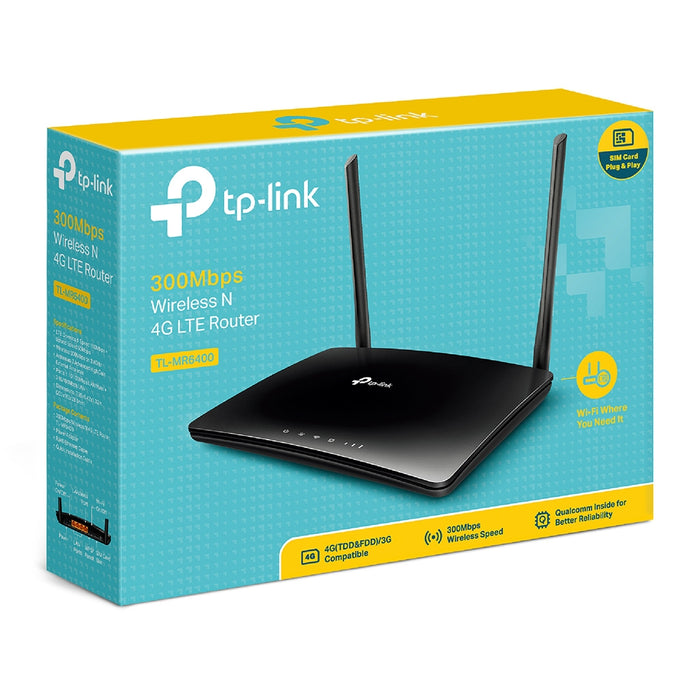 TP-Link 300Mbps Wireless N 4G LTE Router | TL-MR6400