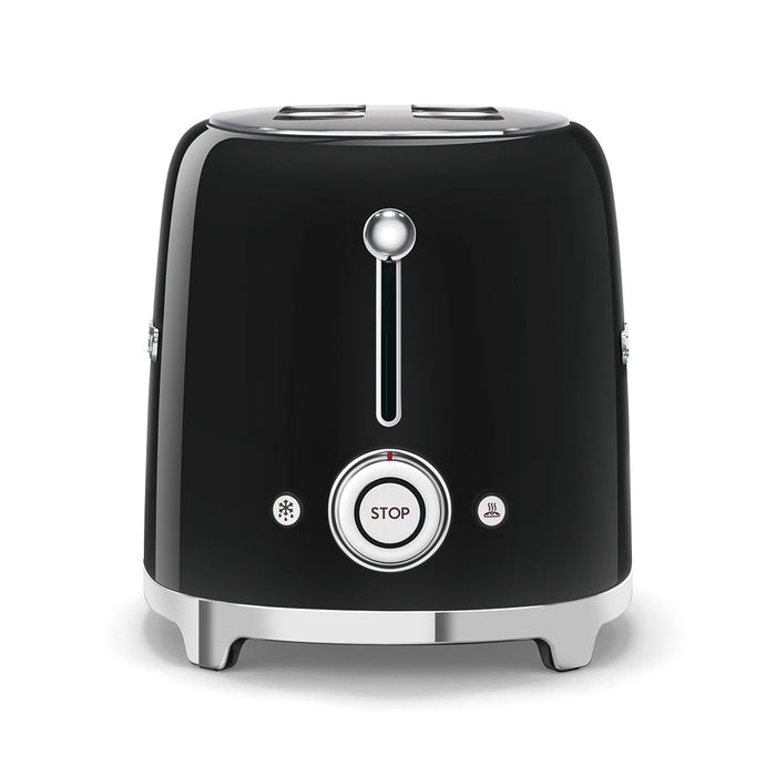 SMEG Gloss Toaster - Black || TSF01BLUK