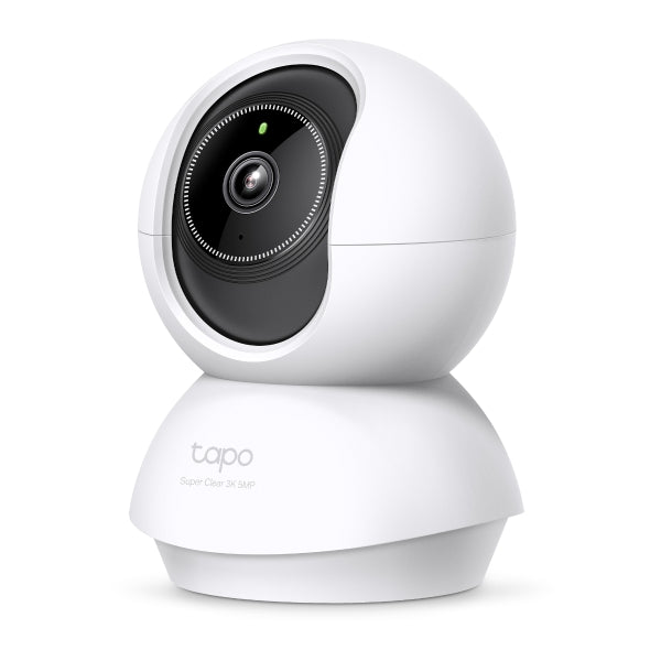 TAPO Pan/Tilt AI Home Security Wi-Fi Camera - White | TAPO C230