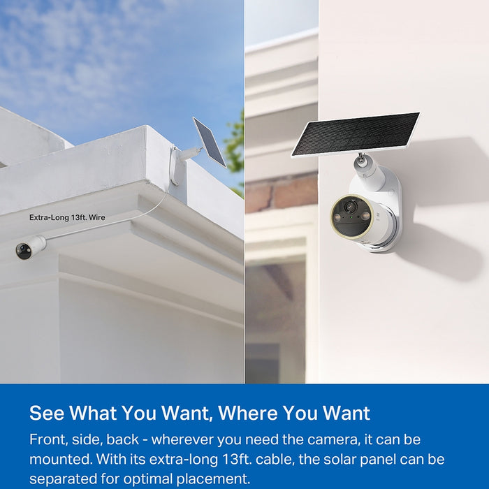TAPO Solar-Powered Security Camera Kit | TAPO C460 KIT