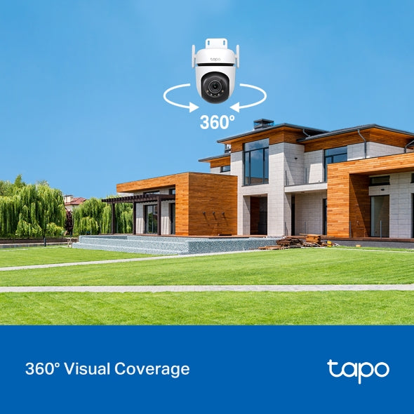 TP-Link Outdoor Pan Tilt Security Wi-Fi Camera || TAPOC520WS