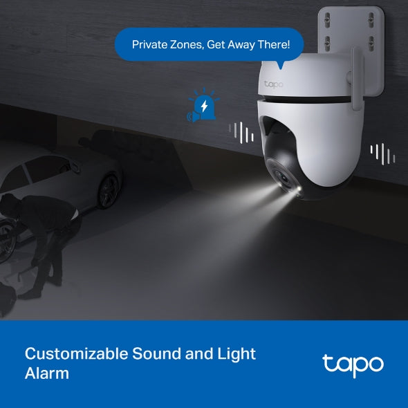 TP-Link Outdoor Pan Tilt Security Wi-Fi Camera || TAPOC520WS