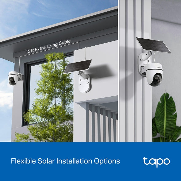 Tapo Solar-Powered Pan/Tilt Security Camera Kit | Tapo C610 KIT