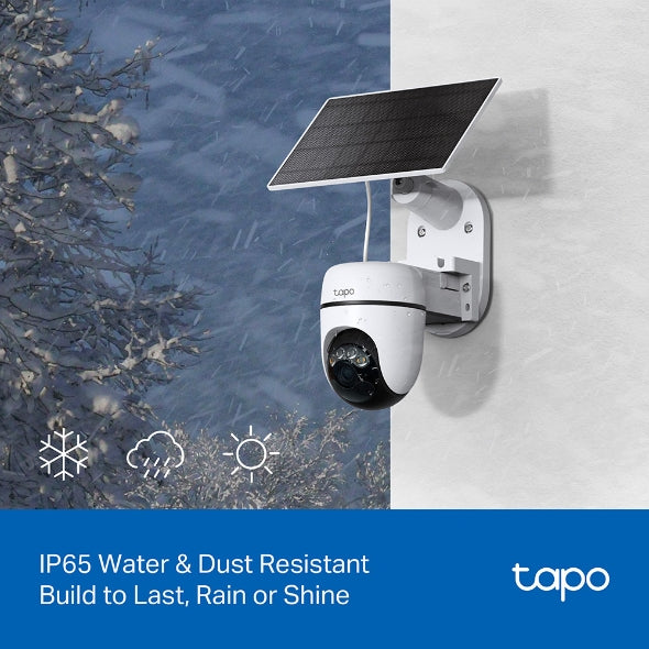 Tapo Solar-Powered Pan/Tilt Security Camera Kit | Tapo C610 KIT