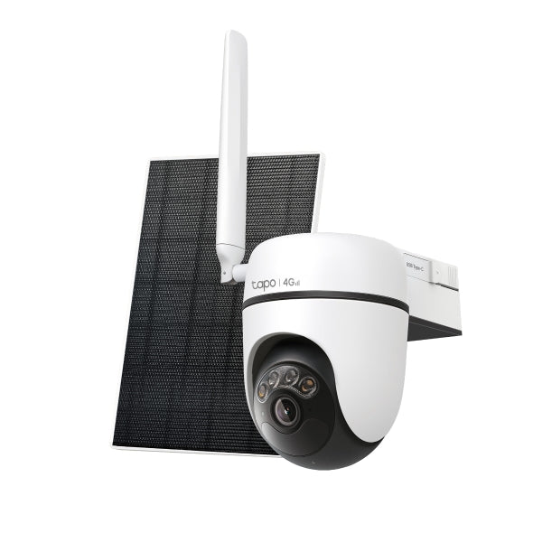 Tp-Link Tapo Solar-Powered Pan/Tilt 4G LTE Security Camera Kit | TAPO C615G KIT