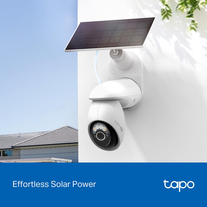TP-Link Tapo C660 Solar-Powered 4K Ultra HD Pan/Tilt Security Camera Kit | TAPO C660 KIT
