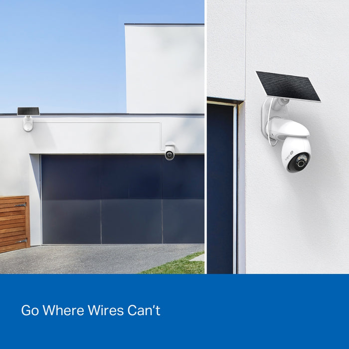 TP-Link Tapo C660 Solar-Powered 4K Ultra HD Pan/Tilt Security Camera Kit | TAPO C660 KIT