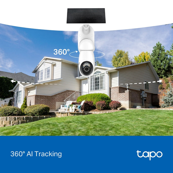 TP-Link Tapo C660 Solar-Powered 4K Ultra HD Pan/Tilt Security Camera Kit | TAPO C660 KIT