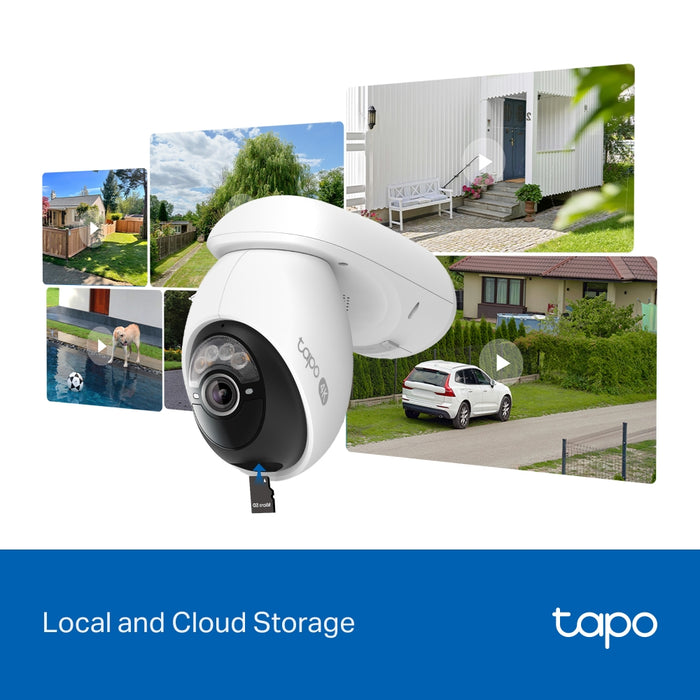 TP-Link Tapo C660 Solar-Powered 4K Ultra HD Pan/Tilt Security Camera Kit | TAPO C660 KIT
