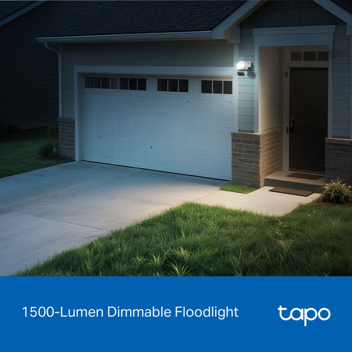 TP-Link Tapo C710 2K Outdoor Pan/Tilt Floodlight Security Camera 1500 Lumens | TAPO C710