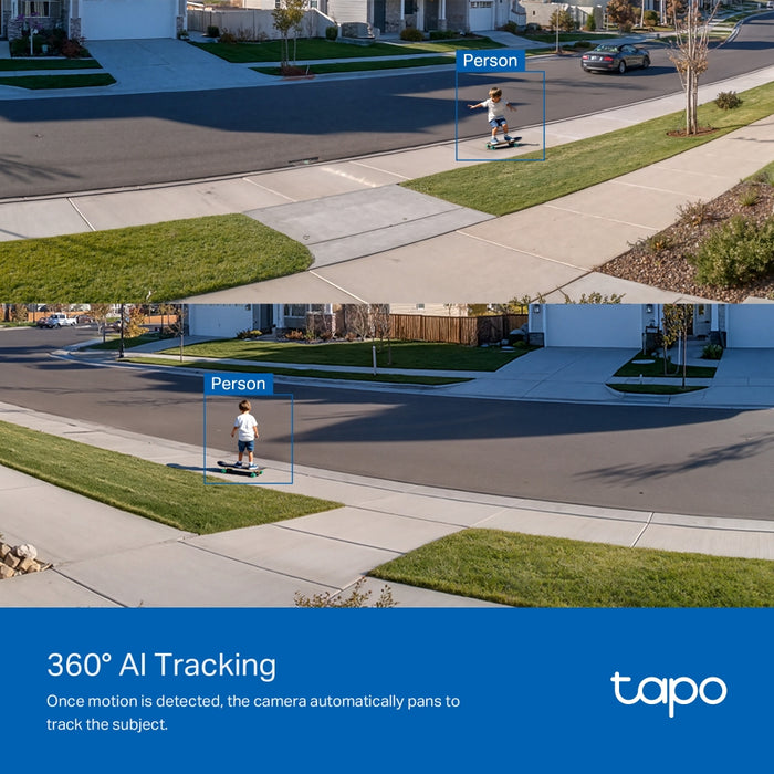 TP-Link Tapo C710 2K Outdoor Pan/Tilt Floodlight Security Camera 1500 Lumens | TAPO C710