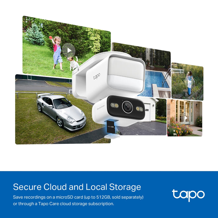 TP-Link Tapo C710 2K Outdoor Pan/Tilt Floodlight Security Camera 1500 Lumens | TAPO C710