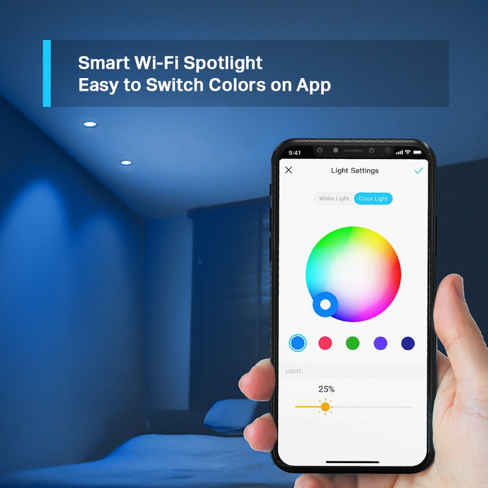 TP-Link Smart Wi-Fi Spotlight Multicolor GU10 (4-Pack) | TAPO L630 4P
