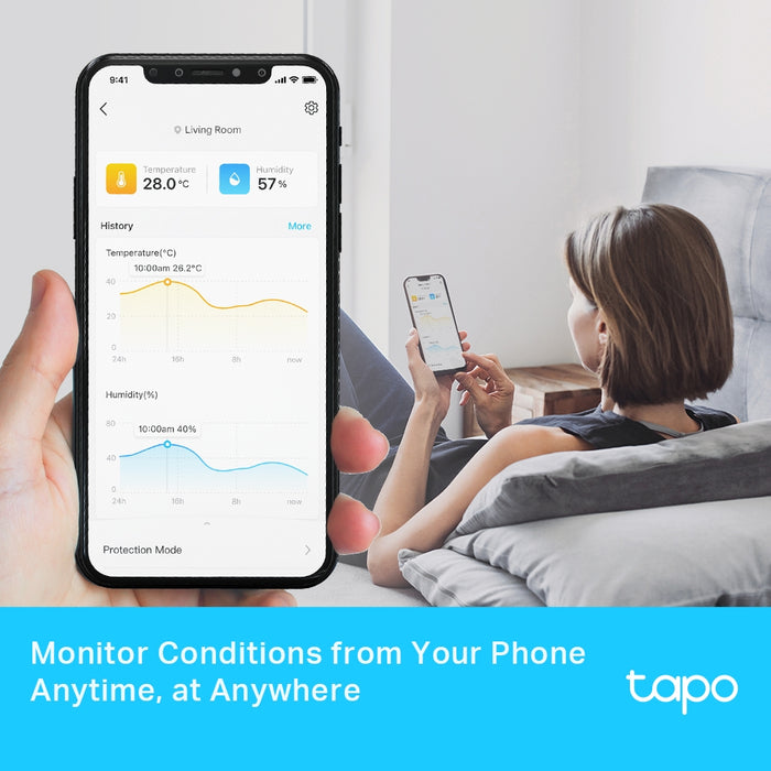 Tp-Link Tapo T315 Smart Temperature and Humidity Monitor | TAPO T315