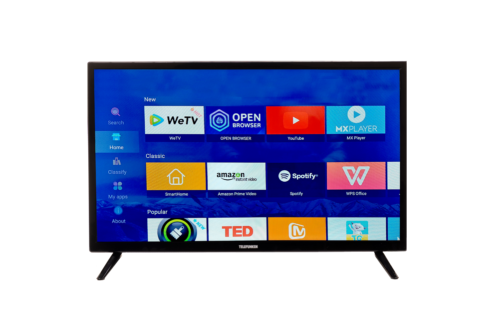 TELEFUNKEN 24" DLED HD Smart TV | D18G-TF-TS2410