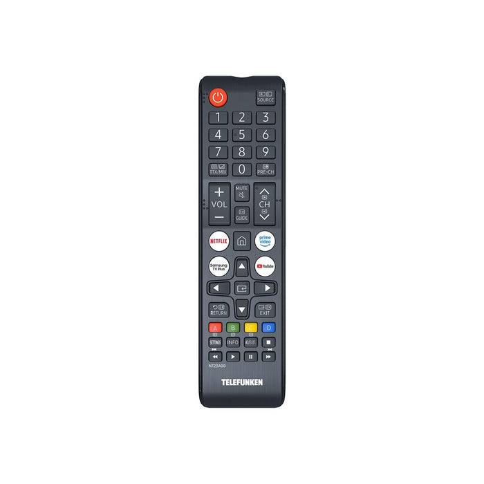 Telefunken 43″ Smart TV QLED 4K Tizen-OS Frameless Soundbar | N27-QLED-T43