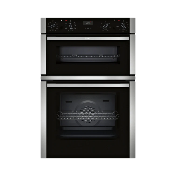Neff N 50, Built-In Double Oven - Stainless Steel | BSH U1ACE5HN0B