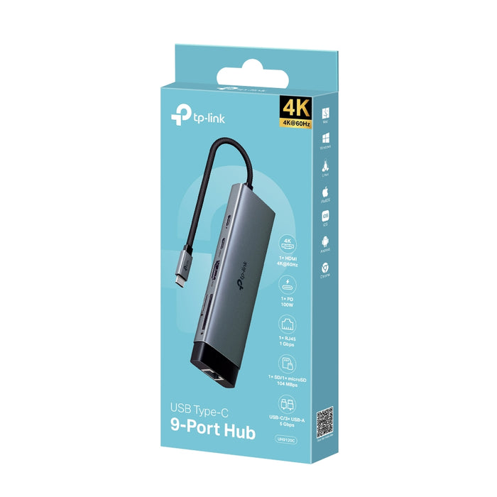 TP-Link 9 Port USB-C Hub | UH9120C