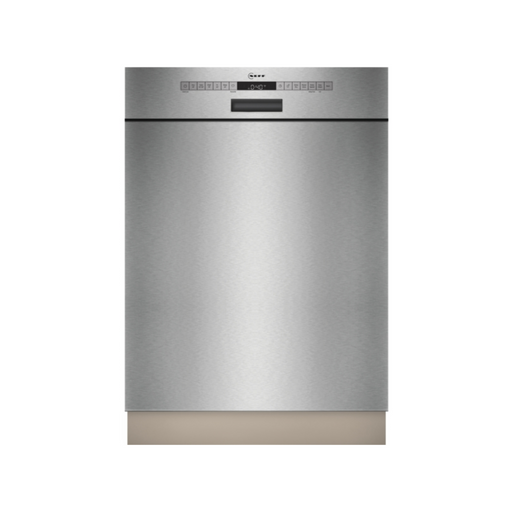 Neff N 50, semi-integrated dishwasher, 60 cm - Brushed steel | BSH S145HTS01G