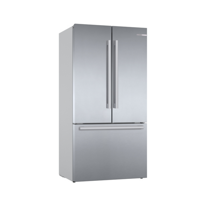 Bosch Series 8, French Door Bottom freezer, multi door, 183 x 90.5 cm, Brushed steel anti-fingerprint | BSH KFF96PIEP