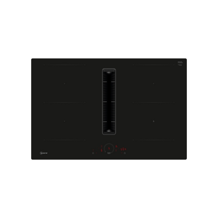 Neff N 70, Induction hob with integrated ventilation system, 80 cm, flush mount | BSH V58PHQ4C0