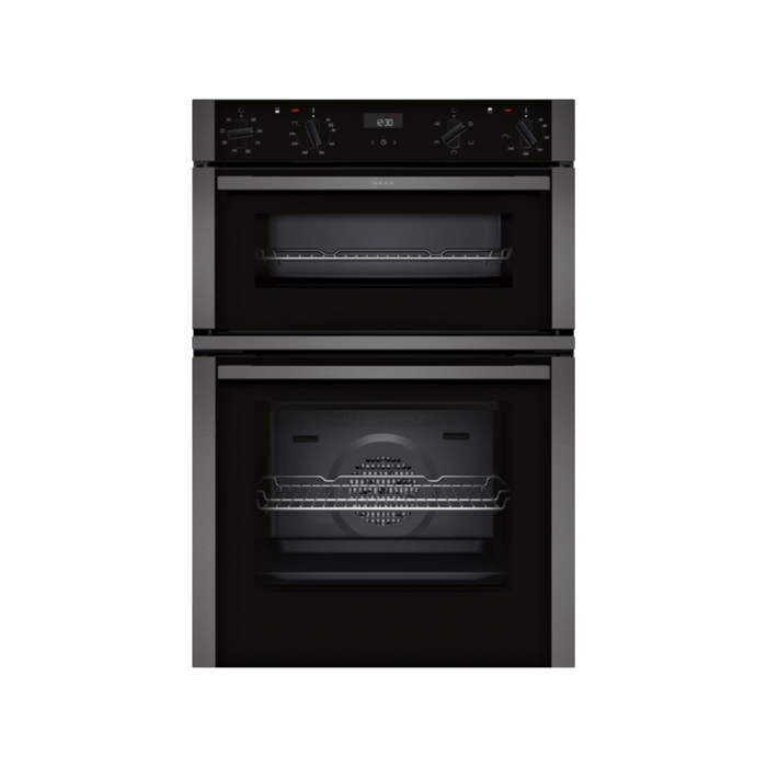 Neff N 50, Built-in double oven - Graphite | BSH U1ACE2HG0B