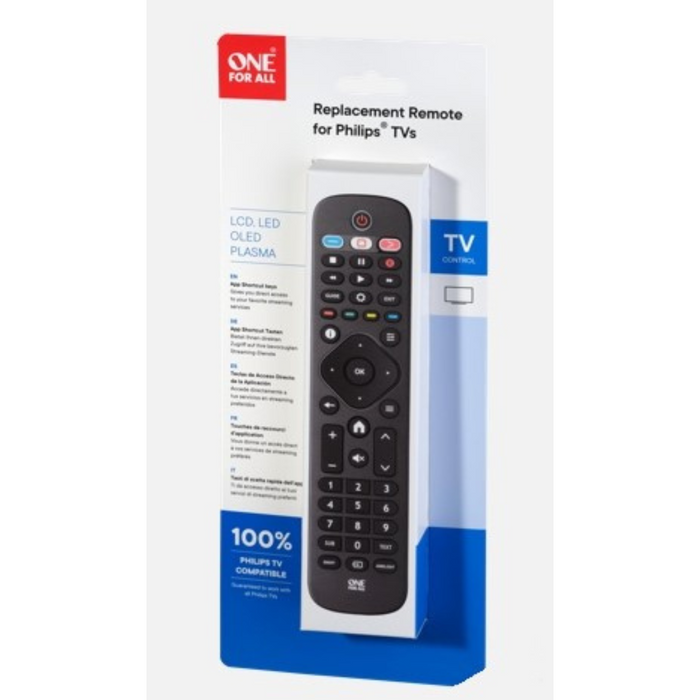 One4All Philips TV Replacement Remote Control | URC4913