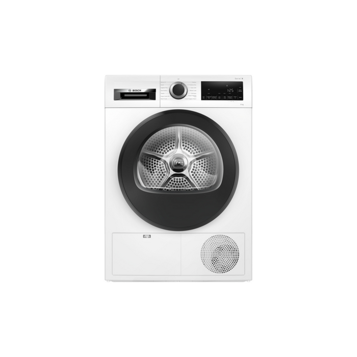 Bosch Series 6, Condenser tumble dryer, 8 kg - White | BSH WPG23108GB