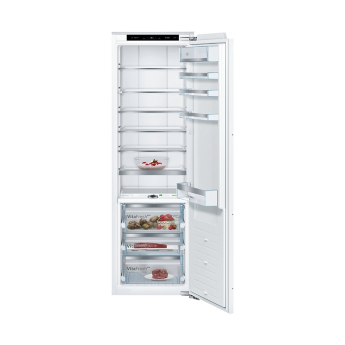 Bosch Series 8, built-in fridge, 177.5 x 56 cm, flat hinge | KIF81PFE0