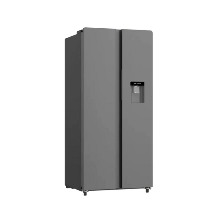 Powerpoint Side By Side USA American style Fridge Freezer with Water Dispenser - Stainless Steel | P9383WDKSS