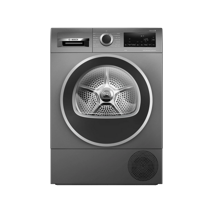 Bosch Series 6 9kg Heat Pump Tumble Dryer - Grey | WQG245R9GB