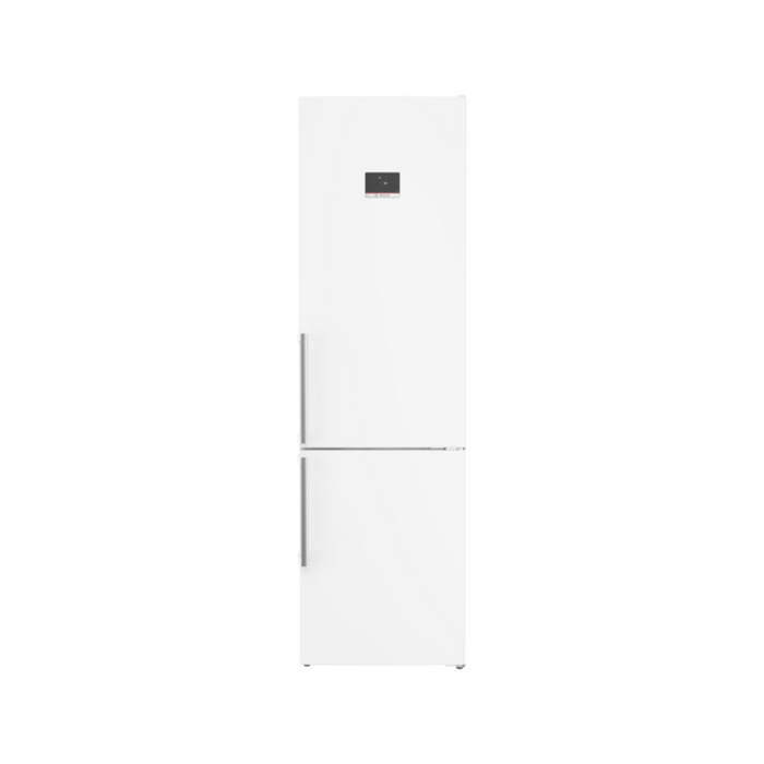 Bosch Series 6, freestanding fridge-freezer with freezer at bottom, 203 x 60 cm - White | BSH KGN39AWCTG