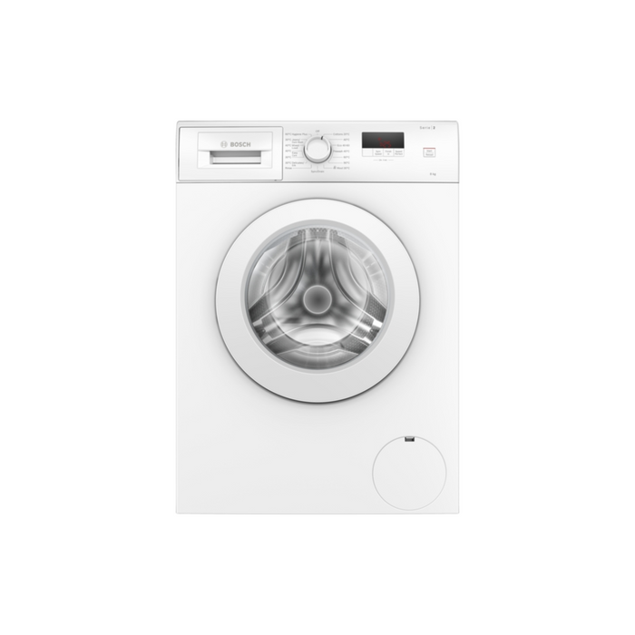 Bosch Series 2, Washing machine, front loader, 8 kg, 1400 rpm - White | BSH WAJ28002GB