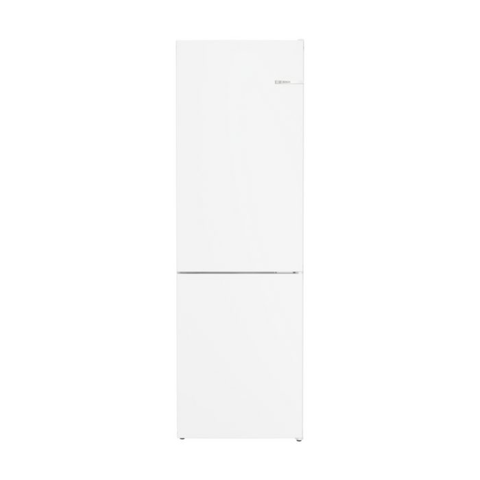 Bosch Series 4, freestanding fridge-freezer with freezer at bottom, 186 x 60 cm - White | BSH KGN362WDFG